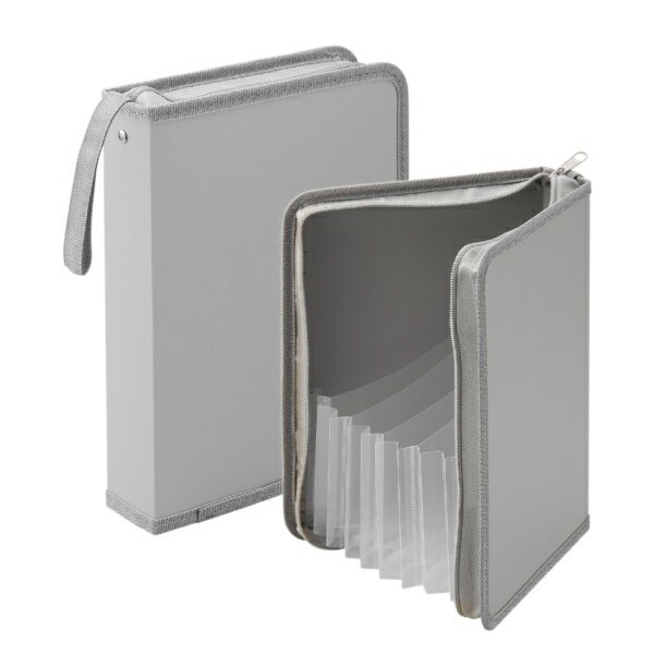 セキセイ｜SEKISEI おかたづけファイル A5 SEPAL(セパル) ライトグレー SEL-2800-61