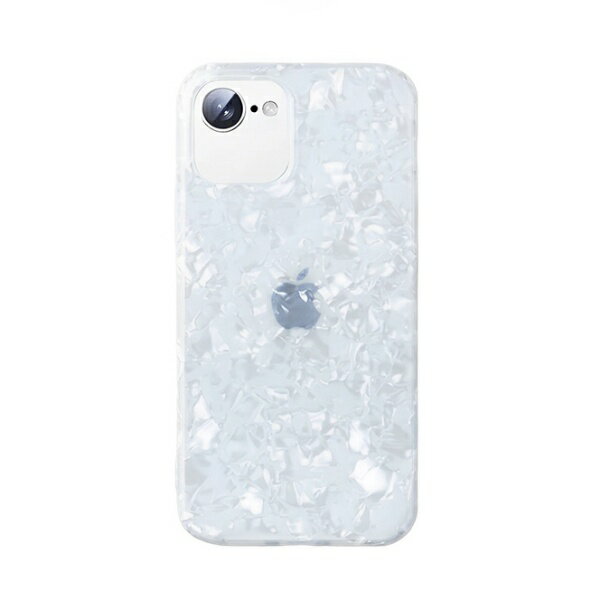 COCO case iPhone 17e/16e マーメイドシェルケース ホワイト 1003-16E-WHITE