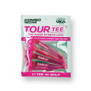 BANDEL|バンデル ゴルフティー TOURTEE LONG 4pieces set Neon Pink BG-TTL014