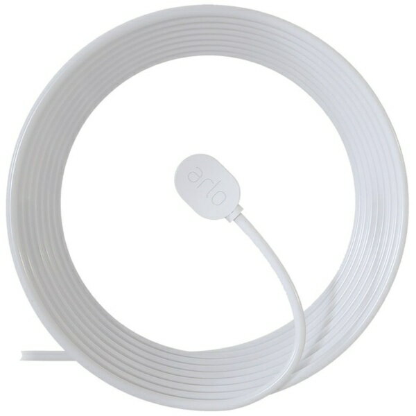 Arlo｜アーロ Arlo Pro 3 Pro 4 Ultra Outdoor Magnetic Charging Cable VMA5600C100APS ホワイト
