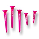 BANDEL|バンデル ゴルフティーセット BANDEL TOURTEE LONG & SHORT 5 pieces set Neon Pink BGTTAS0...