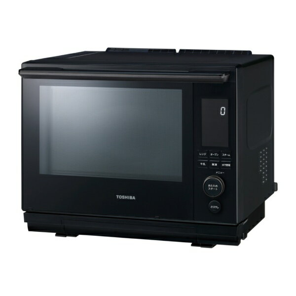 東芝｜TOSHIBA 過熱水蒸気オーブンレンジ 石窯ドーム グランブラック ER-D5000B-K ...