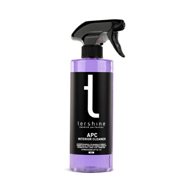 tershine｜ターシャイン APC Interior Cleaner インテリアクリーナー バイオレット 500ml tershine 16011