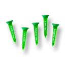 BANDEL|バンデル ゴルフティー TOURTEE SHORT 5pieces set Neon Green BG-TTS015