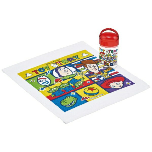 Skater｜スケーター 抗菌ケース付おしぼりタオル　トイ・ストーリー25