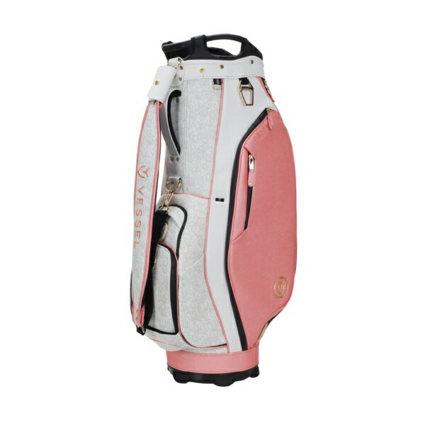 VESSEL｜ヴェッセル キャディバッグ LUX 7 JP 2.0 Coral LUX7JP2.0_25SS [9型 /※47インチクラブ対応 /7分割 /約5.0kg]