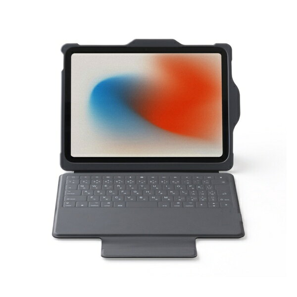 PRINCETON｜プリンストン 11インチ iPad（A16）、10.9インチ iPad（第10世代）用 キーボードケース GIGAスクール向け グレイ PTA-IPD10KC-GY/1Y