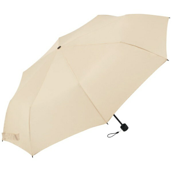 ウォーターフロント｜Waterfront 雨傘 折りたたみ傘 ストロング8耐風機能 ベージュ U360-1125BG1-BI [晴雨兼用傘 /60cm]
