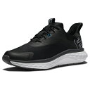 フットジョイ|FootJoy メンズ ゴルフシューズ クオンタム Laced ブラック×ホワイト 56990 [メンズ /26.0cm /幅:Wide(3E相当...