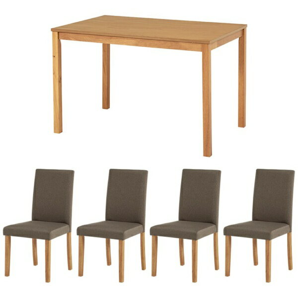 ゆったりくつろげるハイバック仕様のダイニング5点セット。さらっとした肌触りのベーシック生地を使用■サイズ（外寸）テーブル：W110×D70×H72cm椅子：W44×D53.5×H88（SH44）cm