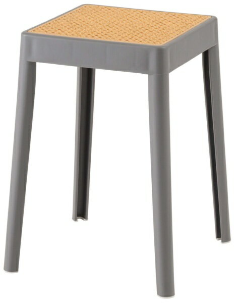 Stools - 東谷｜AZUMAYA スタッキングスツール（W34×D34×H46cm） PC-733GY グレー