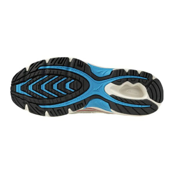 mizuno｜ミズノ 男女兼用 スポーツシューズ MXR オフホワイト×シルバー×レッド D1GA2508 [ユニセックス /23.5cm /幅:3E]