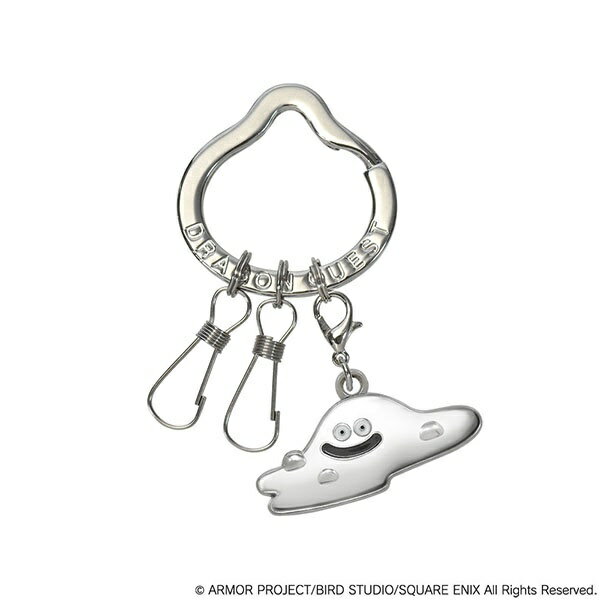 SQUARE ENIX｜スクウェアエニックス 【再販】ドラゴンクエスト スマイルスライム メタルキーリング はぐれメタル