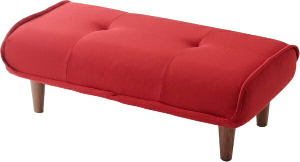 セルタン｜Cellutane ワイドオットマン スツール 脚置き 和楽の極 2人掛け ダリアンレッド
