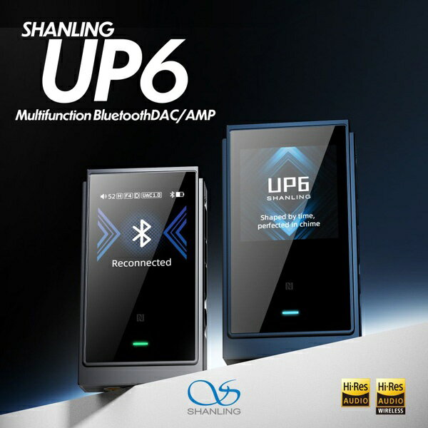 SHANLING�å������ �ݡ����֥�إåɥۥ󥢥�� Gray UP6-GRY [�ϥ��쥾�б� /DAC��ǽ�б�]