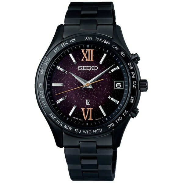 SEIKO｜セイコー ■数量限定700本 【ソーラー電波修正】ルキア（LUKIA） ブラック SSVH037 [正規品]