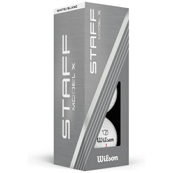 ウィルソン｜Wilson ゴルフボール STAFF MODEL X スタッフモデル X [3球（1スリー...