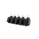 AKRacing|エーケーレーシング AKRacingチェア用 ロック機能付きキャスター Gaming Locked Casters ブラック LOCKED-W...