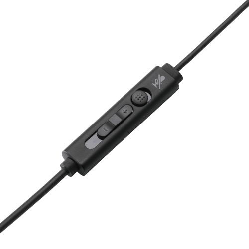 ELECOM｜エレコム ヘッドセット ブラック HS-EP21MUBK [USB /片耳 /イヤホンタイプ]