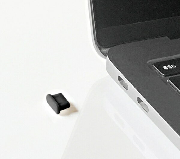 FREEDOM｜フリーダム 〔コネクタカバー〕USB-C メス用 防塵保護キャップ [5個入] ブラック PGCCM130BK - Image 3