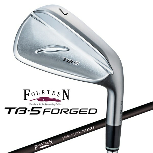 FOURTEEN - フォーティーン｜FOURTEEN アイアン TB-5 FORGED 2025 #5 [23° /FT-70i カーボンシャフト /1Flex /右利き用]