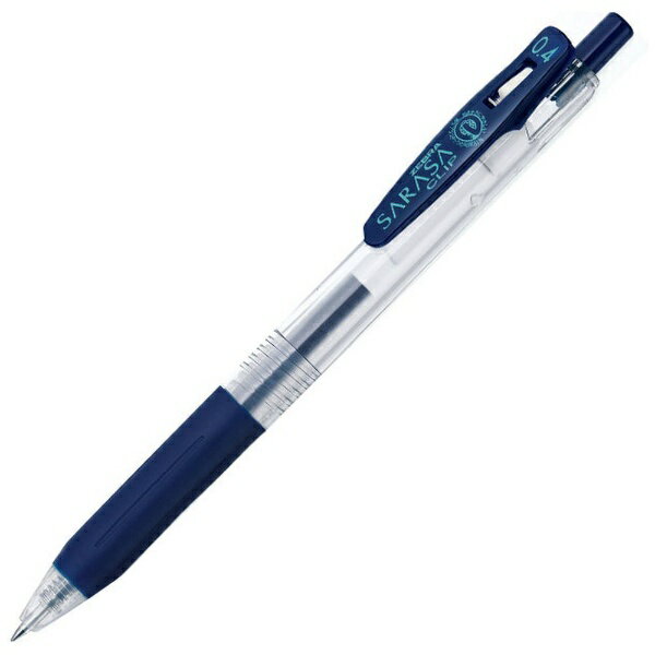 ゼブラ｜ZEBRA SARASA CLIP(サラサクリップ) ボールペン ブルーブラック(インク色：ブルーブラック) JJS15-FB 0.4mm JJS15FB
