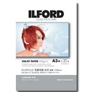 CtH[hbILFORD v~AObV[tHgy[p[ 200g/m2 iA3+TCYE20j@PREMIUM GLOSSY PHOTO PAPER@422514[422514]