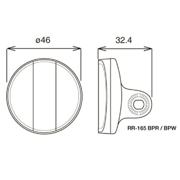 ����åȥ�����CATEYE RR-165 �ꥢ�ѥ�ե쥯����(�إå�����) RR-165-BPR