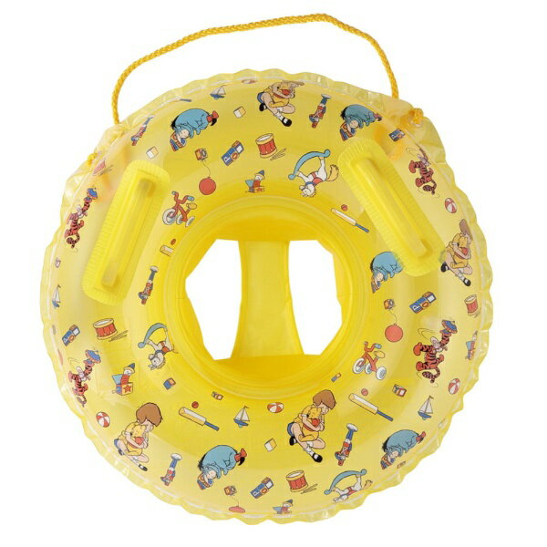 マルカ｜MARUKA 50cm足入れうきわ/くまのプーさん