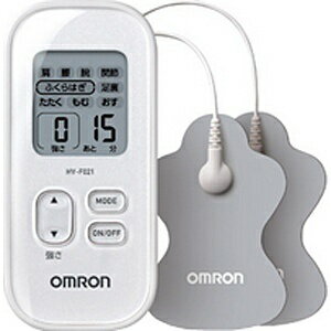 オムロン｜OMRON 低周波治療器　HV-F021-W ホワイト[HVF021W]