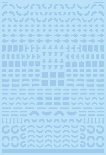 楽天ビック（ビックカメラ×楽天）のMYKデザイン｜MYK DESIGN 1/144 GMCD12「オペレーションテキスト＃2」クリア＆ネオンスプラッシュブルー｜アングル2