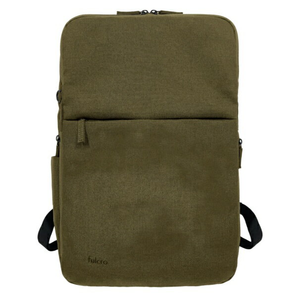 FULCRO カジュアルリュック ビジネスリュック PC対応 15inch 撥水 オリーブ fma-0035-OLV