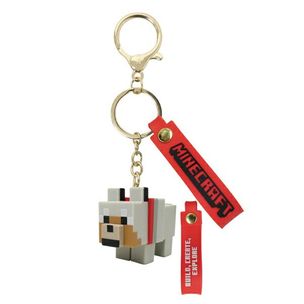 ケイカンパニー｜Kcompany Minecraft マスコットキーホルダー オオカミ MCT-MA-OK