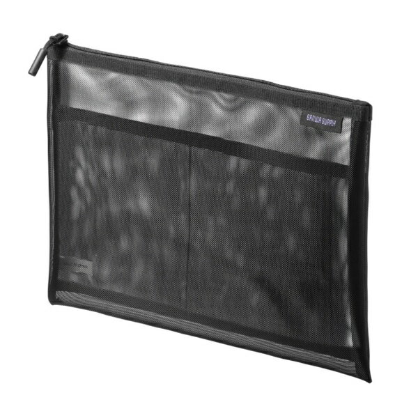 サンワサプライ｜SANWA SUPPLY マルチメッシュケース [W255xD10xH200mm] ブラック IN-MS3BK