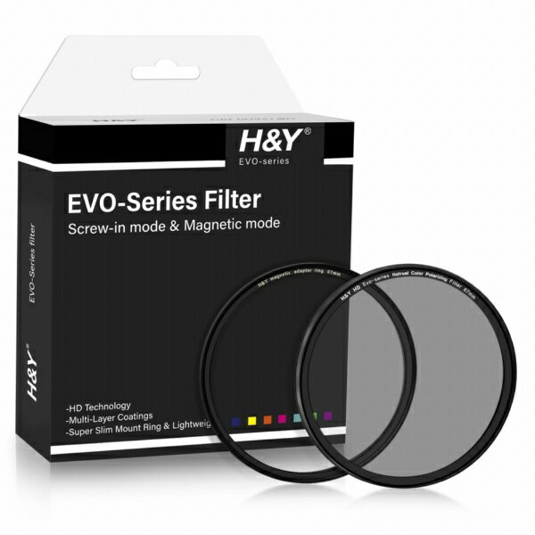 H&Y｜エイチアンドワイ EVO ナチュラルCPL 67mm ENP67