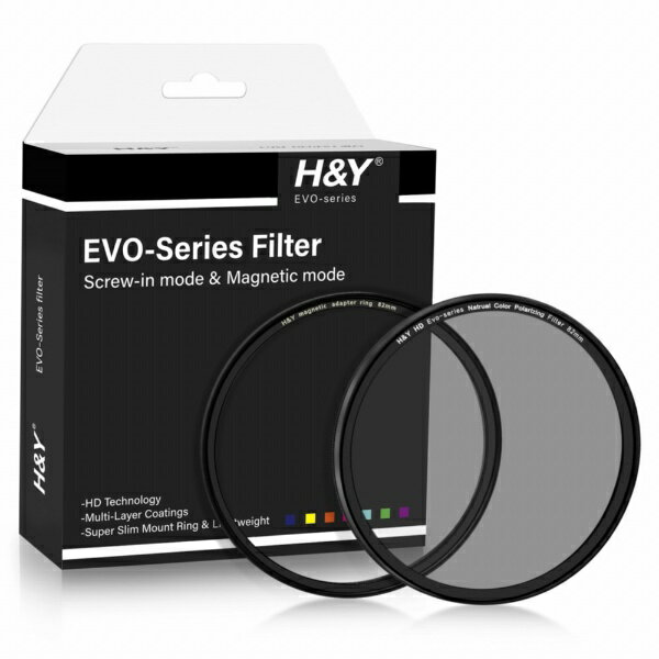 H&Y｜エイチアンドワイ EVO ナチュラルCPL 82mm ENP82