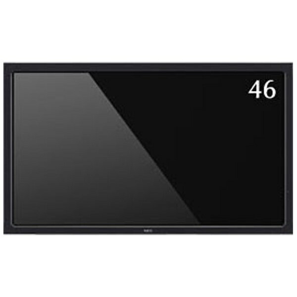 NEC｜エヌイーシー LEDバックライト搭載液晶モニター MultiSync ブラック LCD-V463-TM [フルHD(1920×1080) /ワイド][LCDV463TM]