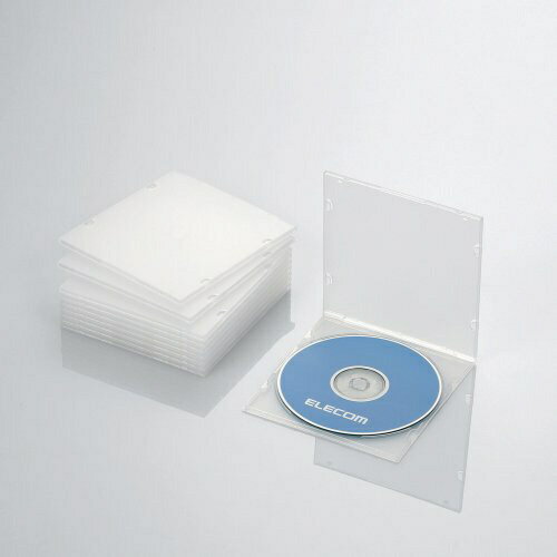 쥳ELECOM Blu-ray/DVD/CDб ॱ 1Ǽ10 ꥢ CCD-JPCS10CR[CCDJPCS10CR]