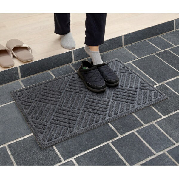 LIV PLUS｜リブプラス 玄関マット 泥落とし 滑り止め 45×75cm インテリアスタイル