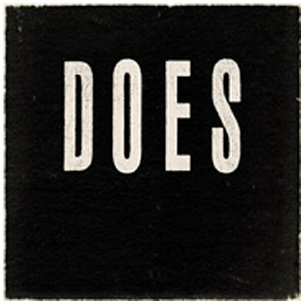 ソニーミュージックマーケティング DOES/DOES 初回生産限定盤 【CD】 【代金引換配送不可】