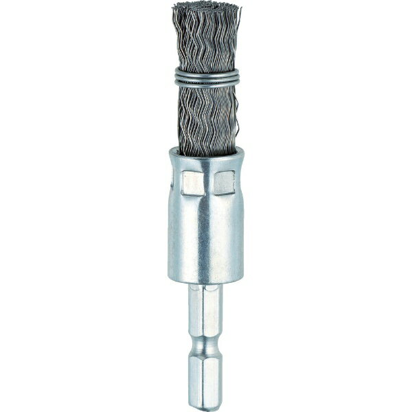 トラスコ中山｜TRUSCO NAKAYAMA 六角軸筒型ブラシφ15×6.35　鋼線0.3　くくりタイプ　TEB615S