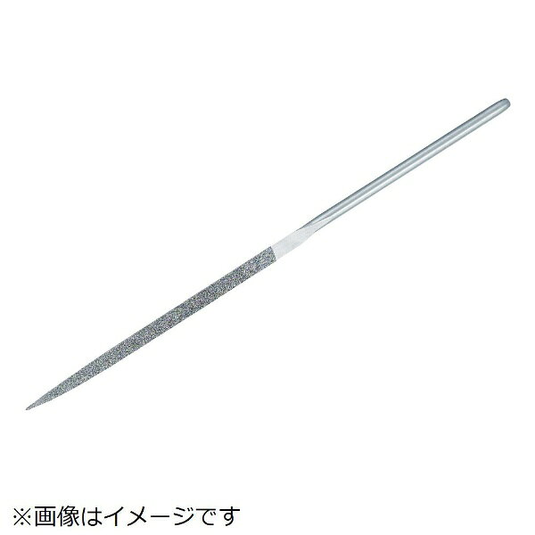■バローべ社の台金を使用した最高品質のダイヤヤスリです。■ヤスリ台金： 寸法精度が高く、適度なしなりがあります。■ダイヤモンド： 特注のダイヤモンドは耐摩耗性と研削力に優れています。■コーティング： 均一であるため保持力が強く、脱粒しにくいです。【用途】・硬質物の研削・研磨加工に最適。・小径穴・面取り・研削・芯研磨・仕上げ研磨など。【仕様】・形状： 三角・全長（mm）： 140・刃長（mm）： 70・粒度（#）： 80