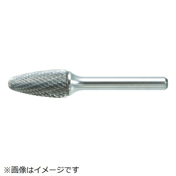 トラスコ中山｜TRUSCO NAKAYAMA 超硬バー　砲弾型　Φ16X刃長25X軸6　ダブルカット　TB3C160
