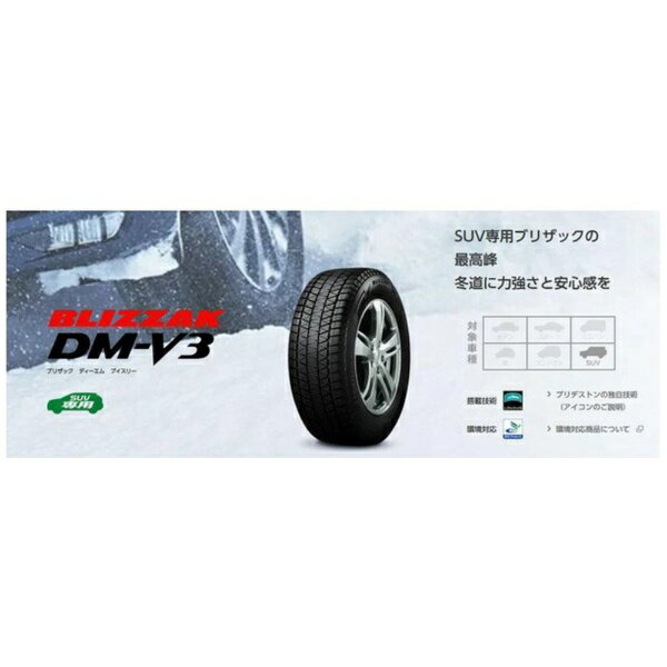 ブリヂストン｜BRIDGESTONE タイヤ 15431642　BLIZZAK　DMV3　245/60R18　105Q　TL　D0 PXR01642
