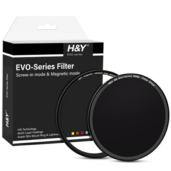H&Y�å���������ɥ磻 EVO ND�ե��륿�� 67mm ND4 EN4-67