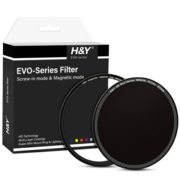 H&Y｜エイチアンドワイ EVO NDフィルター 95mm ND16 EN16-95