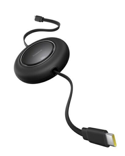 Baseus|ベースアス Free2Pull 巻き取り式 USB-Cケーブル 100W 2m Cluster Black P1036450011301 Baseus|ベースアス Free2Pull 巻き取り式 USB-Cケーブル 100W 2m Cluster Black P1036450011301