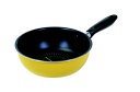 パール金属|PEARL METAL DELISH KITCHEN いため鍋 炒め鍋 20cm IH対応 ブルーダイヤモンドコート イエロー イエロー HC-75...