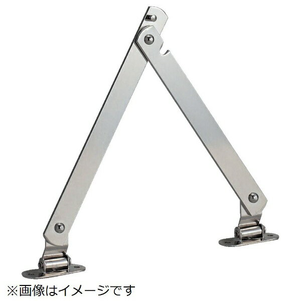 トラスコ中山｜TRUSCO NAKAYAMA スチール製止付き平棒ステー　全長240mm　右用　TS53R