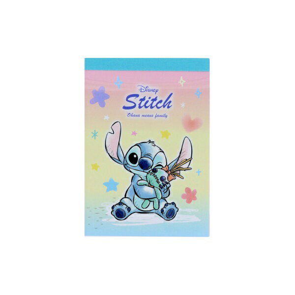 サンスター文具｜sun-star 【限定】メモミニ スティッチ 水彩 S2848368 【代金引換配送不可】